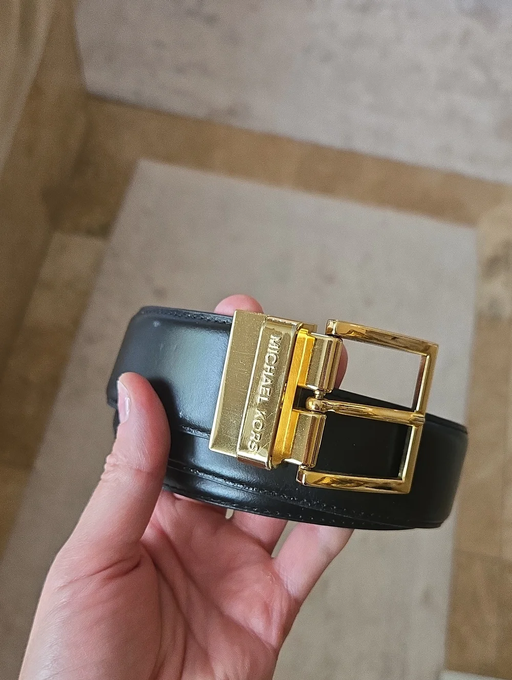 Michael Kors Black Belt Size M